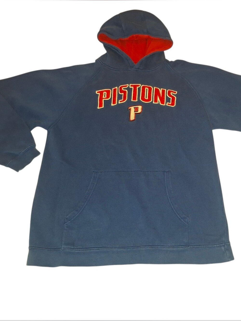 Mens Vintage Adidas Pistons Hoodie Size M Rare
